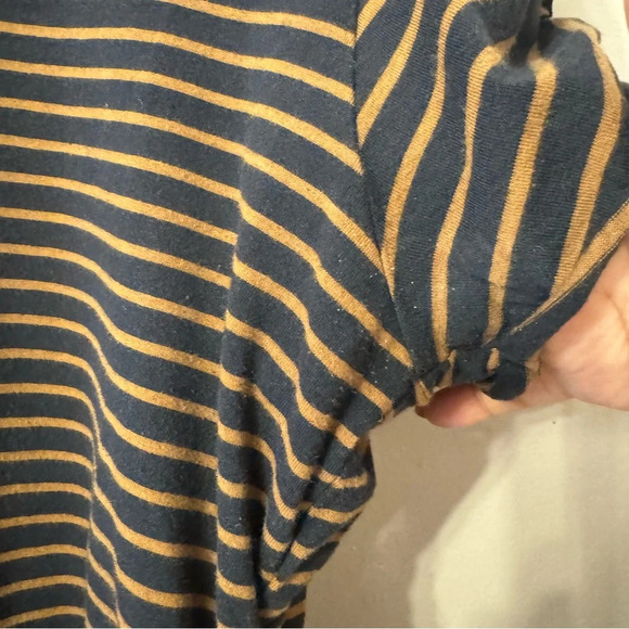 Michael Kors Black and Brown Striped Top - Picture 7 of 8